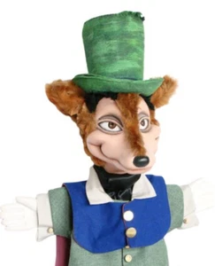 Marioneta de mano Fox - Marioneta original hecha a mano - Imagen 1 de 4