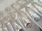 French silver-plated 12 pastry cake forks Christofle Port royal pattern 16cm