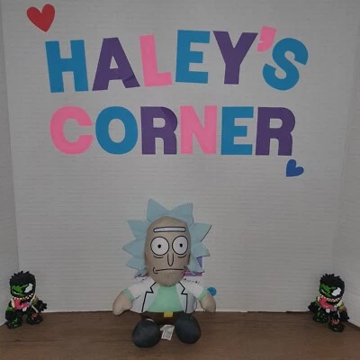 Brinquedo de pelúcia adulto Rick and Morty RICK 10" oficialmente licenciado fábrica 2017 - Imagem 1 de 4