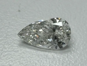 Diamante Naturale 0,91 Carati | Certificato GIA | Forma - Pera | Colore - G | I2 - Foto 1 di 6