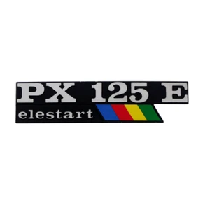 Vespa PX125E Elestart with Rainbow Flash Side Panel Badge - Italian RMS - Picture 1 of 1