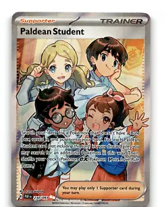 Paldean Student 230/091 Paldean Fates Holo Full Art NM - Bild 1 von 2