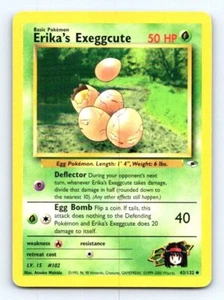 ERIKA'S EXEGGCUTE 43/132 - POKEMON GYM HEROES - QUASI NUOVO/LP - Foto 1 di 2