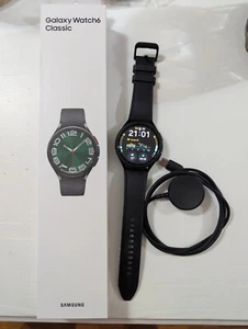 Samsung Galaxy Watch6 Classic SM-R965F 47mm LTE 4G WIFI Bluetooth wear os 4 - Photo 1/7