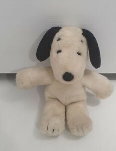 Peanuts Snoopy Plush Toy Vintage 1968 27cm Tall with Collar 