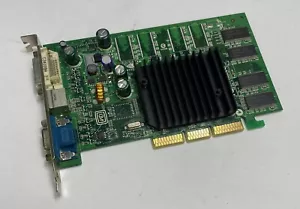 128MB Dell G0001 nVidia GeForce FX5200 VGA / Video / DVI AGP Graphics Card - Picture 1 of 5