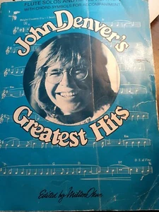 John Denver's Greatest Hits Flute Solos & Improvisations Arranged by Milton Okun - Foto 1 di 3