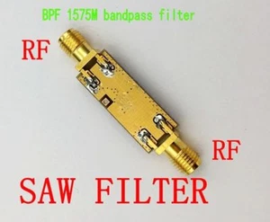 Filtro de paso de banda GPS posicionamiento satelital SIERRA de 1.575 GHz - Imagen 1 de 3