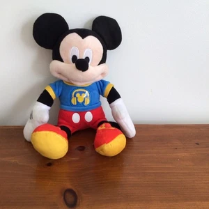 Disney Just Play DJ Mickey Mouse Small Plush Toy Talking & Singing - Picture 1 of 3