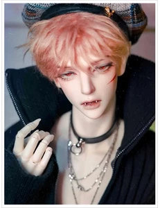 1/3 BJD Doll Jointed Resin Face Makeup Eyes Bare Body Uncle Man Boy Male Gift - Picture 1 of 8