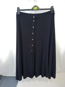 🙈 Asos Black Skirt Size 16 Vgc - Picture 1 of 5