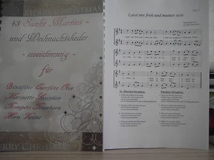 43 Sankt-Martins- und Weihnachtslieder für Geige - zweistimmig - Bild 1 von 1