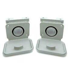 2 x 28mm Caravan Waste Water Outlet Socket Compatible with 28mm Convolute Hose