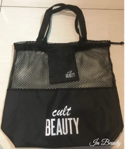 Women Reusable Mesh Net Handbag, Beach Shopping Tote Bag By CULT Beauty New - Picture 1 of 6