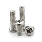 Machine Screw Pan Head Phillips A4 316 Stainless Steel M3 M4 M5 M6 4~60Mm Length