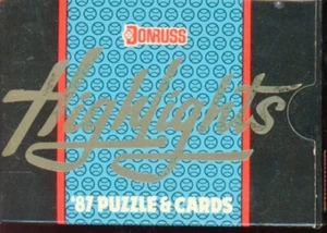 4 SET LOT 1987 DONRUSS HIGHLIGHTS BASEBALL SETS - Picture 1 of 2