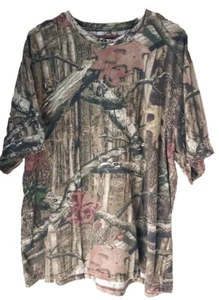 Game Winner Break Up Infinity Short Sleeve Camo Hunting Shirt Mens Size 2XL - Picture 1 of 9