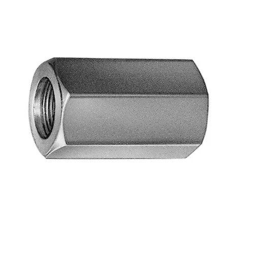 DRESSELHAUS Langmuttern Gewindemuffen galvanisch verzinkt DIN 6334 Außensechskant Mutter