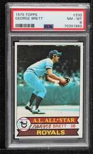 1979 Topps George Brett #330 PSA 8 HOF