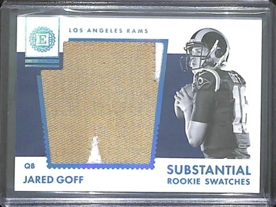 2016 Panini Encased Substantial Rookie Swatches #24 Jared Goff No 2 of 25 - Image 1 of 2