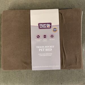 Heart To Tail Travel bucket pet bed Up To 26 Lbs -Dog Or Cat 🐶car Seat