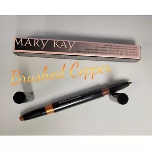 Mary Kay Shadow & Line Eye Duo BRUSHED COOPER *Sombra y Delineador para ojos - Picture 1 of 1