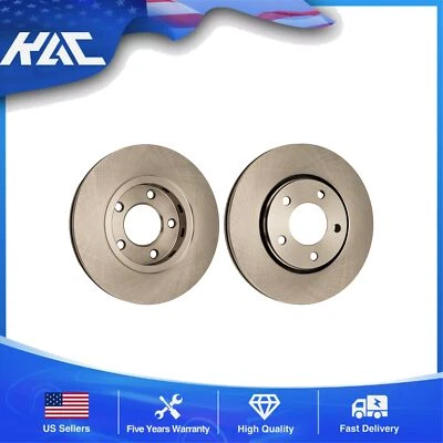 Brake Rotors Front for 2001-2007 Dodge Caravan; 2003-07 Chrysler Town & Country - Imagem 1 de 4