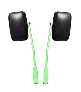 Neon Green Premium Door Hinge Mirror Kit For Jeep Wrangler JL 18-19 Steinjager - Picture 1 of 1