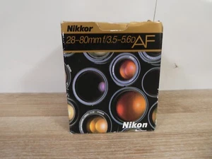 Nikkor 28-80mm f3.5-f5.6 D AF Black Nikon - Picture 1 of 4