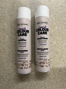 Marc Anthony Complete Colour Care Purple Shampoo & Conditioner Set New 8 oz ea - Picture 1 of 2