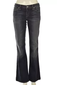 Pantalones de mezclilla para mujer Paige Hollywood Hills, talla 28, azules, de lavado medio, corte bota - Imagen 1 de 5