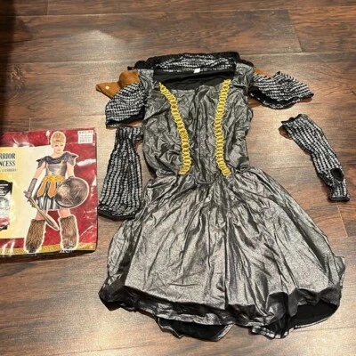 Women's Xena Halloween Costume Warrior Princess Juniors Medium (7-9)  NEW - Image 1 of 4