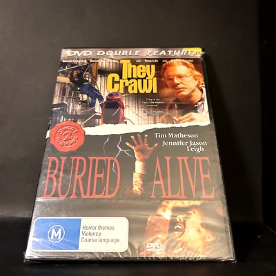 Double Feature: They Crawl & Buried Alive DVD R4 New Sealed - image 1 of 2