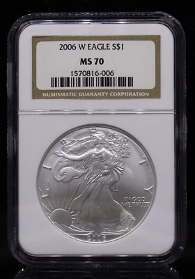 2006-W American Eagle NGC MS70 - Image 1 of 4