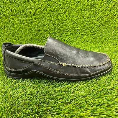 Cole Haan Tucker Veneciano Para Hombres Talla 13M Negro Informal Clásico Zapatos de Vestir Mocasines Foto 1 de 4