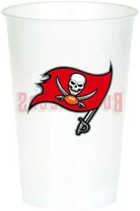 Tampa Bay Buccaneers NFL Pro Football Sports Banquet Party 20 oz. Plastic Cups - Picture 1 of 1