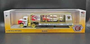 M2 Machines Hauler Edelbrock 58 Spartan LCF & '57 Chevy Bel Air SUPER CHASE /250 - Picture 1 of 7