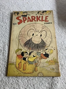 Sparkle Comics #6 1949 Nancy Sluggo Lil Abner United Features Syndicate - Picture 1 of 19