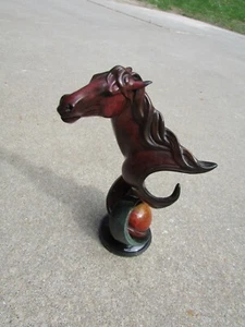 Figurina Vintage Imago "Tempest RUBY" di S. Herrero Cavallo Marrone MCSI 2007 6,5" - Foto 1 di 8