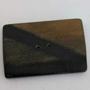 Botones Renacentistas Madera Rectangular 2 Agujeros 1 3/8" 35mm      - Imagen 1 de 1