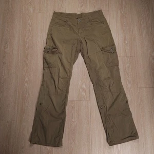 KUHL Splash Roll Up Cargo Pants Women’s Size 6R Green Hiking Vintage Patina Dye - Picture 1 of 19
