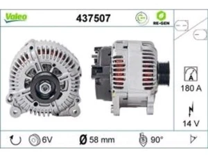 Alternador Valeo 437507 REMAN PREMIUM 180A - VW Touareg Audi A6 A8 Q7 - Imagen 1 de 5