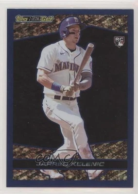 2021 Topps Update Topps Black Gold Blue Jarred Kelenic #BG-8 Rookie RC - Image 1 of 2