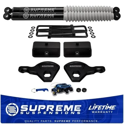 3" Front + 2" Rear Lift Kit + Rear Nitro Shocks for 1987-2004 Dodge Dakota 4X4 - Image 1 of 4