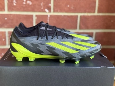 Chuteiras de futebol Adidas Crazyfast Injection .1 FG preto amarelo tamanho 10.5 masculinas novas - Imagem 1 de 4