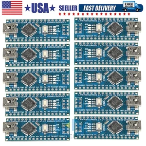 5/10Set Nano V3.0 Mini USB ATmega328P-AU CH340 5V Development Board For Arduino - Picture 1 of 32