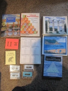 Homeschool Latin & Greek Huge Lot Harvey Bluedorn Books Audio Cards Set - Picture 1 of 5