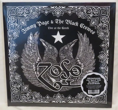 JIMMY PAGE & THE BLACK CROWES Live At The Greek 2 LP *SEALED* LED ZEPPELIN - Image 1 of 2