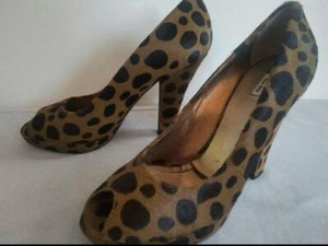 miumiu Pumps Leoprint Open Toe Gr. 37,5 /JP24,5cm/ US7,5 - Bild 1 von 9