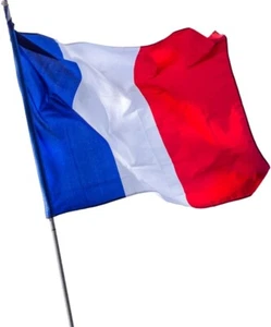 NARAMAKI Fußball-Europameisterschaft 2024 - Nationalflaggen 90x150cm - Frankreich - Bild 1 von 2